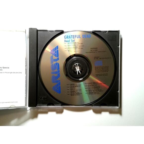 The Grateful Dead - Dead Set CD - Arista Records BMG Music Club Edition Live - Picture 2 of 3